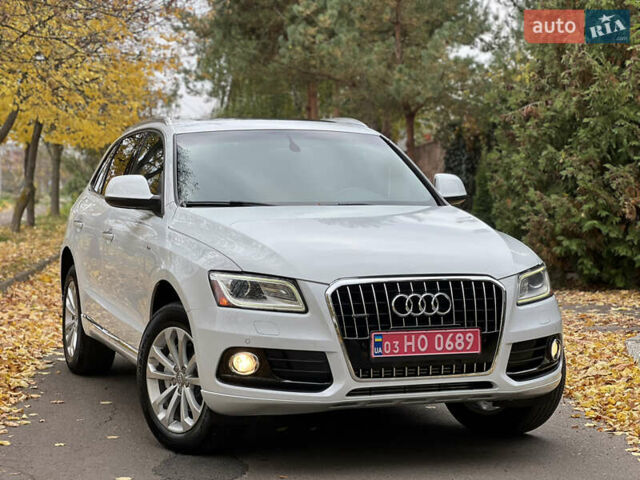 Ауди Ку 5 2015 в Ровно на Automoto.ua Белый Ауди Ку 5, объемом двигателя 2 л и пробегом 167 тыс. км за 14700 $, фото 1 на Automoto.ua