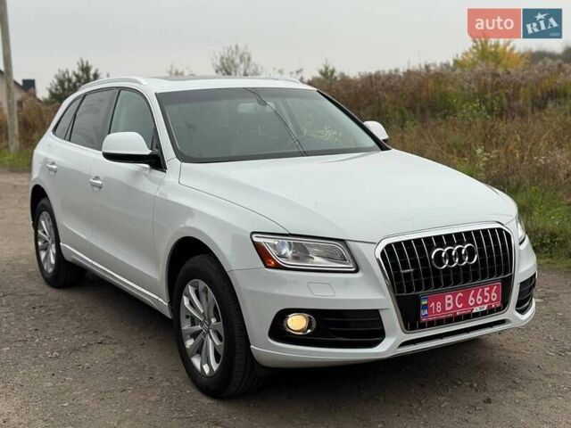 Белый Ауди Ку 5, объемом двигателя 2 л и пробегом 124 тыс. км за 16400 $, фото 1 на Automoto.ua