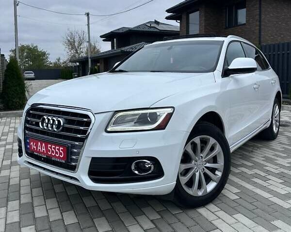 Белый Ауди Ку 5, объемом двигателя 2 л и пробегом 204 тыс. км за 13500 $, фото 1 на Automoto.ua