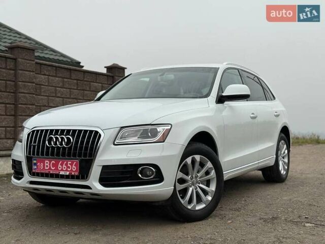Белый Ауди Ку 5, объемом двигателя 2 л и пробегом 124 тыс. км за 16600 $, фото 1 на Automoto.ua