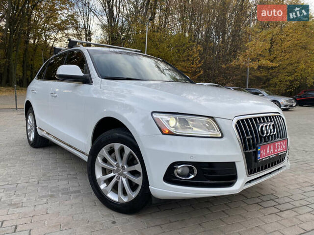 Белый Ауди Ку 5, объемом двигателя 2 л и пробегом 180 тыс. км за 18550 $, фото 1 на Automoto.ua
