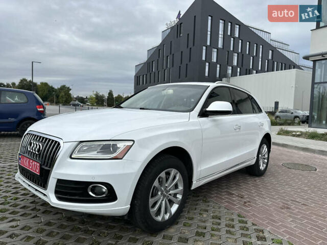 Белый Ауди Ку 5, объемом двигателя 2 л и пробегом 156 тыс. км за 15599 $, фото 1 на Automoto.ua