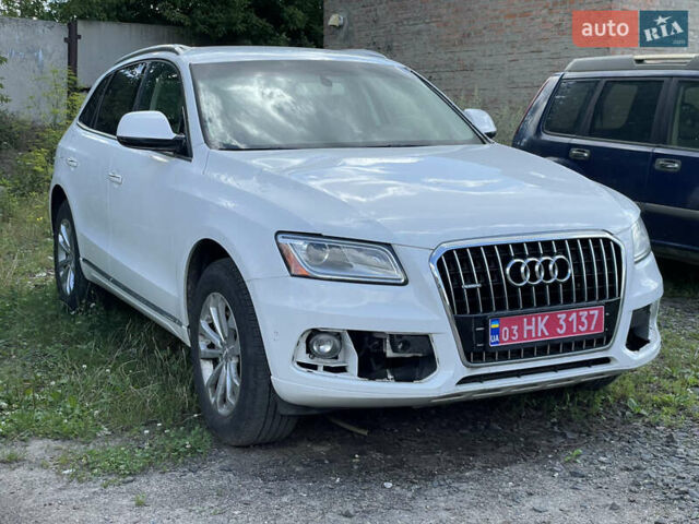 Білий Ауді Ку 5, об'ємом двигуна 2 л та пробігом 202 тис. км за 9900 $, фото 1 на Automoto.ua