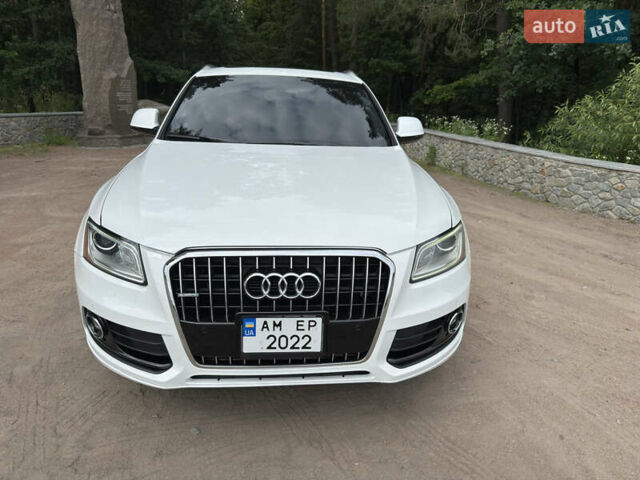 Белый Ауди Ку 5, объемом двигателя 2 л и пробегом 133 тыс. км за 20500 $, фото 1 на Automoto.ua
