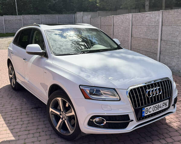 Ауди Ку 5 2016 в Львове на Automoto.ua Белый Ауди Ку 5, объемом двигателя 3 л и пробегом 88 тыс. км за 17600 $, фото 1 на Automoto.ua