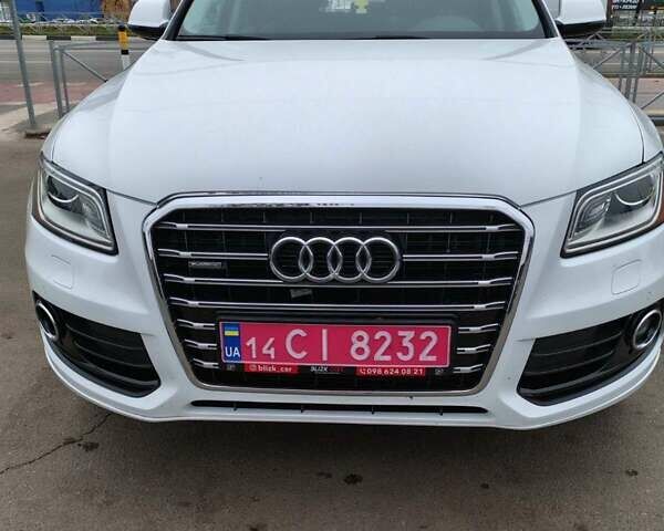 Белый Ауди Ку 5, объемом двигателя 2 л и пробегом 150 тыс. км за 17425 $, фото 1 на Automoto.ua