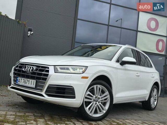 Білий Ауді Ку 5, об'ємом двигуна 2 л та пробігом 163 тис. км за 26750 $, фото 1 на Automoto.ua