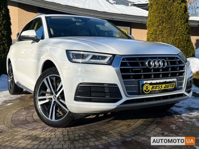 Белый Ауди Ку 5, объемом двигателя 2 л и пробегом 108 тыс. км за 29700 $, фото 1 на Automoto.ua