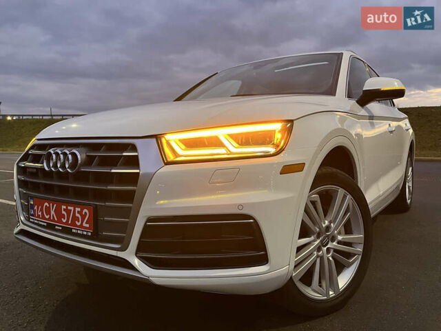 Білий Ауді Ку 5, об'ємом двигуна 1.98 л та пробігом 111 тис. км за 25600 $, фото 1 на Automoto.ua