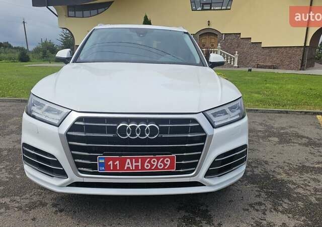Білий Ауді Ку 5, об'ємом двигуна 2 л та пробігом 114 тис. км за 26300 $, фото 1 на Automoto.ua