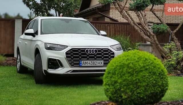 Білий Ауді Ку 5, об'ємом двигуна 1.98 л та пробігом 81 тис. км за 25500 $, фото 1 на Automoto.ua