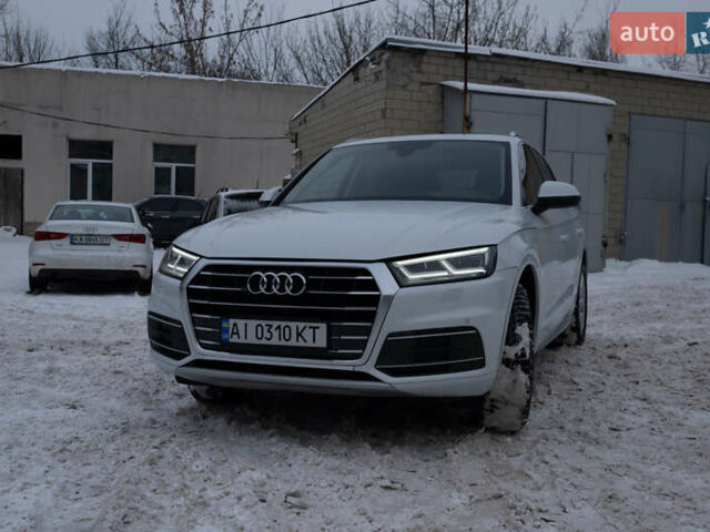 Белый Ауди Ку 5, объемом двигателя 1.98 л и пробегом 103 тыс. км за 34000 $, фото 1 на Automoto.ua