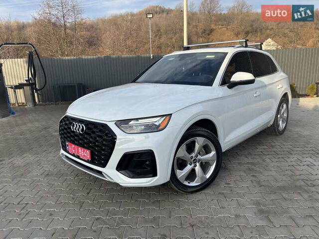 Белый Ауди Ку 5, объемом двигателя 2 л и пробегом 62 тыс. км за 30990 $, фото 1 на Automoto.ua