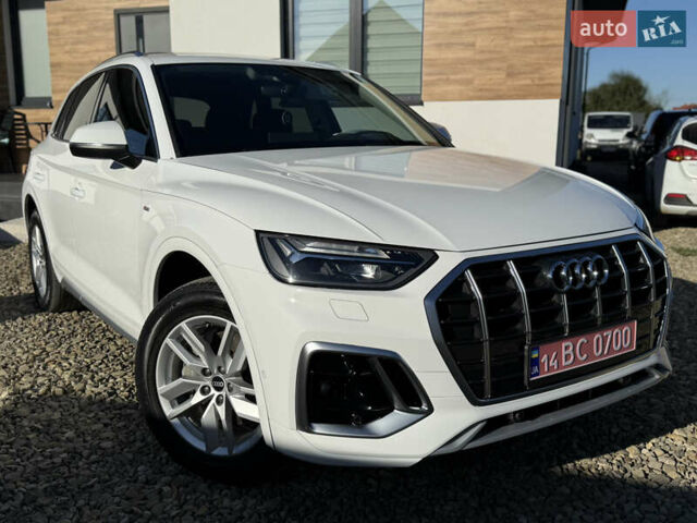 Белый Ауди Ку 5, объемом двигателя 1.98 л и пробегом 55 тыс. км за 33900 $, фото 1 на Automoto.ua