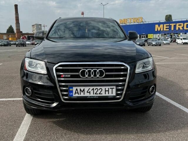 Черный Ауди Ку 5, объемом двигателя 2 л и пробегом 164 тыс. км за 18700 $, фото 1 на Automoto.ua