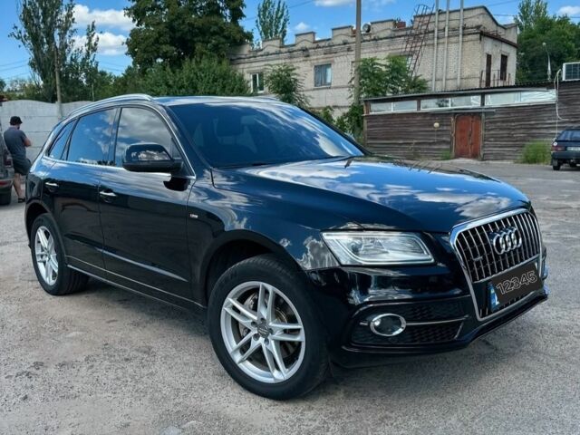 Черный Ауди Ку 5, объемом двигателя 3 л и пробегом 214 тыс. км за 16500 $, фото 1 на Automoto.ua