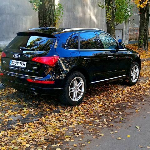 Черный Ауди Ку 5, объемом двигателя 2 л и пробегом 145 тыс. км за 16200 $, фото 1 на Automoto.ua