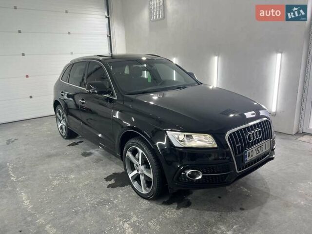 Черный Ауди Ку 5, объемом двигателя 3 л и пробегом 217 тыс. км за 15200 $, фото 1 на Automoto.ua