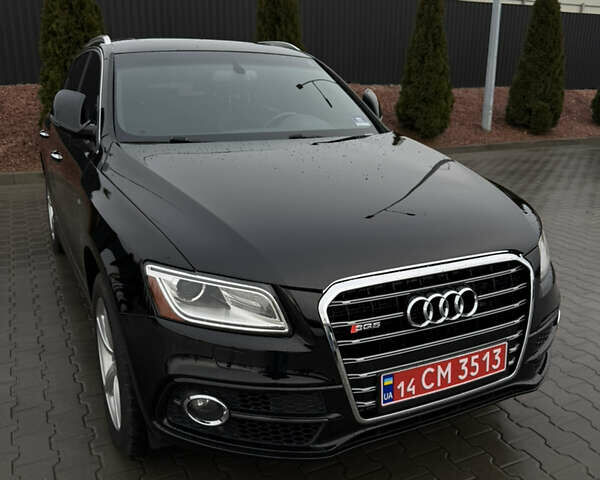 Черный Ауди Ку 5, объемом двигателя 1.98 л и пробегом 93 тыс. км за 17900 $, фото 1 на Automoto.ua