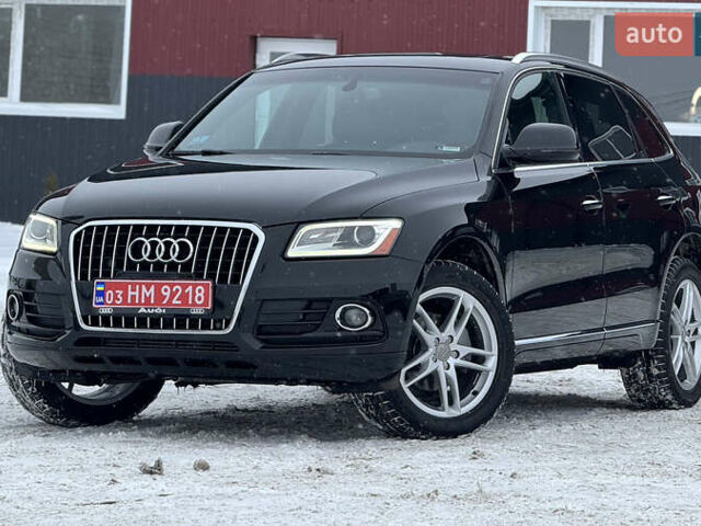 Черный Ауди Ку 5, объемом двигателя 2 л и пробегом 195 тыс. км за 15990 $, фото 1 на Automoto.ua