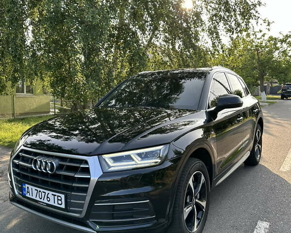 Черный Ауди Ку 5, объемом двигателя 2 л и пробегом 136 тыс. км за 24500 $, фото 1 на Automoto.ua