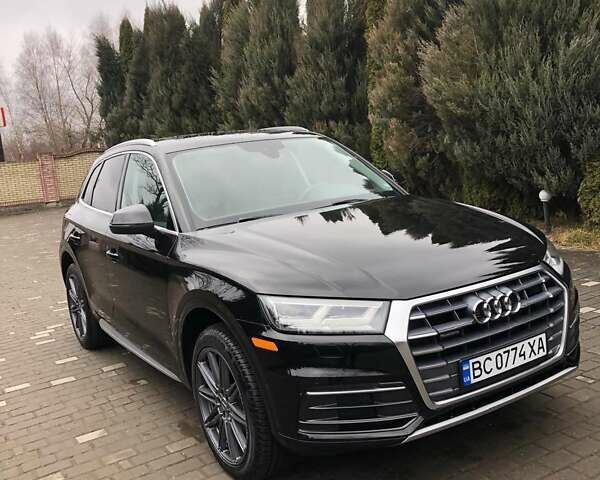 Черный Ауди Ку 5, объемом двигателя 1.98 л и пробегом 101 тыс. км за 24900 $, фото 1 на Automoto.ua