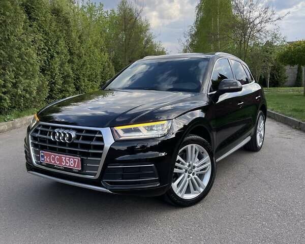 Черный Ауди Ку 5, объемом двигателя 2 л и пробегом 103 тыс. км за 26500 $, фото 1 на Automoto.ua