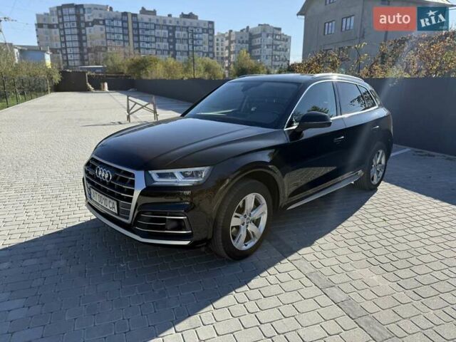 Ауди Ку 5 2019 в Ивано-Франковске на Automoto.ua Черный Ауди Ку 5, объемом двигателя 1.98 л и пробегом 105 тыс. км за 26300 $, фото 1 на Automoto.ua