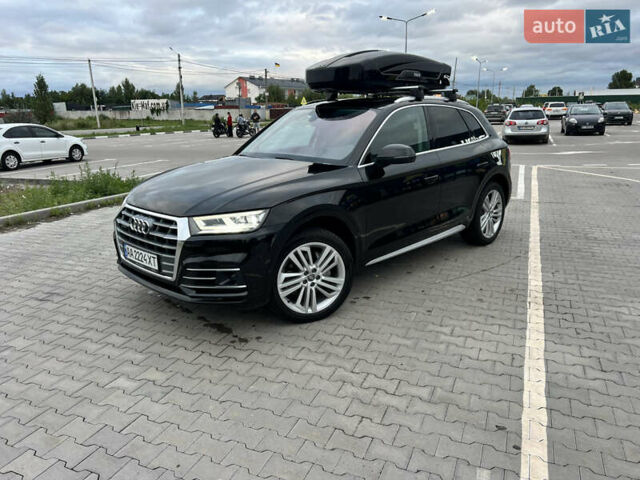 Черный Ауди Ку 5, объемом двигателя 1.98 л и пробегом 93 тыс. км за 25800 $, фото 1 на Automoto.ua