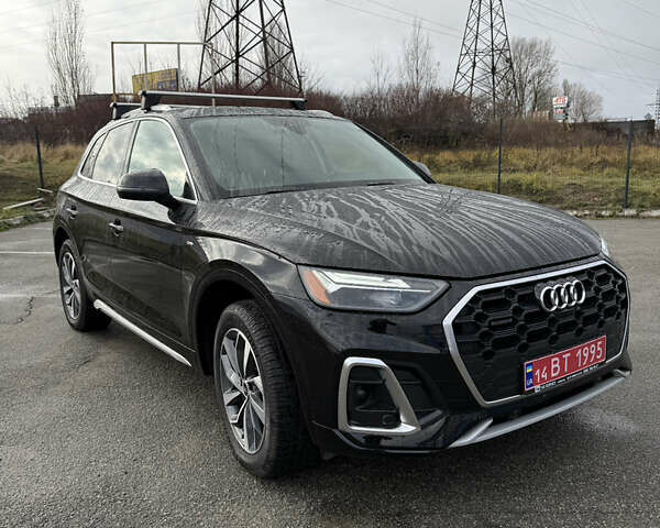 Черный Ауди Ку 5, объемом двигателя 2 л и пробегом 60 тыс. км за 39400 $, фото 1 на Automoto.ua