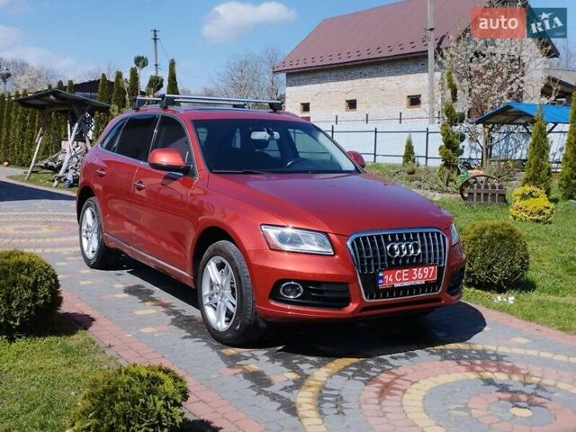 Красный Ауди Ку 5, объемом двигателя 2 л и пробегом 240 тыс. км за 14200 $, фото 1 на Automoto.ua