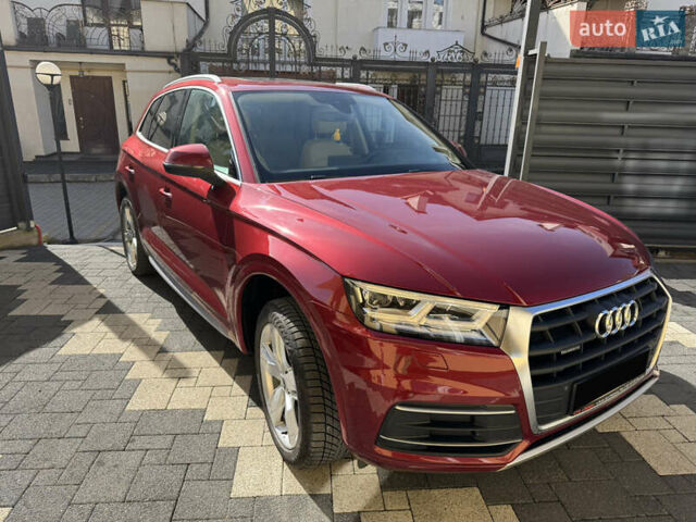 Красный Ауди Ку 5, объемом двигателя 1.98 л и пробегом 143 тыс. км за 21500 $, фото 1 на Automoto.ua
