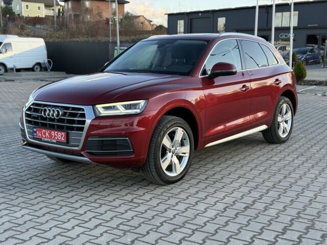 Красный Ауди Ку 5, объемом двигателя 2 л и пробегом 121 тыс. км за 23900 $, фото 1 на Automoto.ua