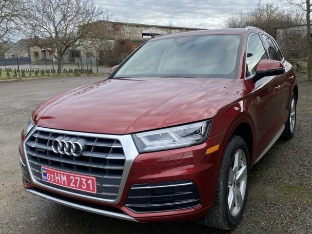 Красный Ауди Ку 5, объемом двигателя 2 л и пробегом 110 тыс. км за 25500 $, фото 1 на Automoto.ua