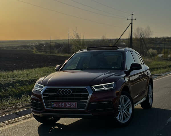 Красный Ауди Ку 5, объемом двигателя 1.98 л и пробегом 88 тыс. км за 25800 $, фото 1 на Automoto.ua