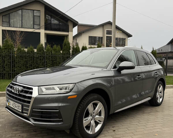 Серый Ауди Ку 5, объемом двигателя 2 л и пробегом 56 тыс. км за 28000 $, фото 1 на Automoto.ua