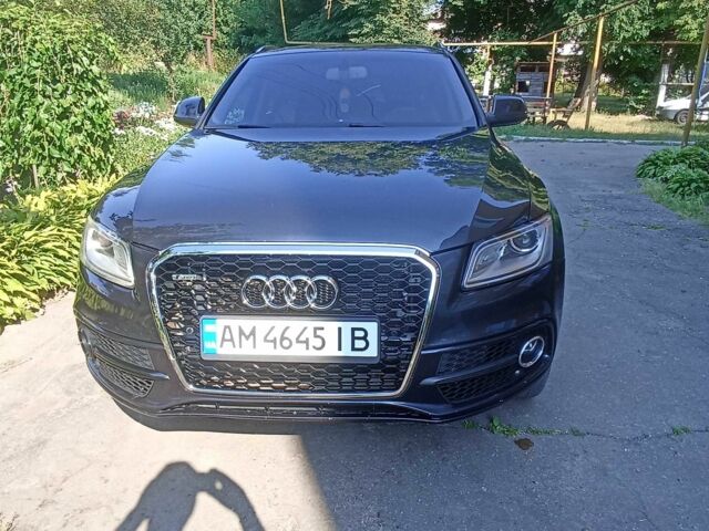 Синий Ауди Ку 5, объемом двигателя 3 л и пробегом 228 тыс. км за 16515 $, фото 1 на Automoto.ua
