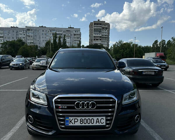 Синий Ауди Ку 5, объемом двигателя 2.97 л и пробегом 158 тыс. км за 22200 $, фото 1 на Automoto.ua