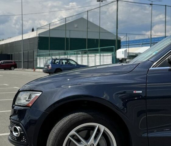 Синий Ауди Ку 5, объемом двигателя 3 л и пробегом 165 тыс. км за 11000 $, фото 1 на Automoto.ua