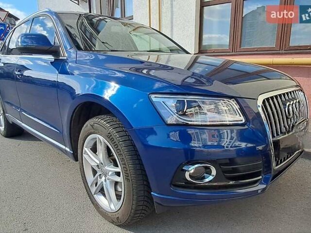 Синий Ауди Ку 5, объемом двигателя 1.98 л и пробегом 190 тыс. км за 16400 $, фото 1 на Automoto.ua