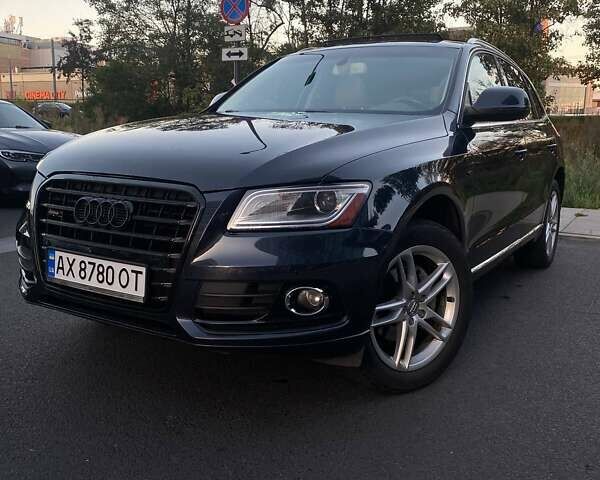 Ауди Ку 5 2013 в Харькове на Automoto.ua Синий Ауди Ку 5, объемом двигателя 2 л и пробегом 240 тыс. км за 16000 $, фото 1 на Automoto.ua