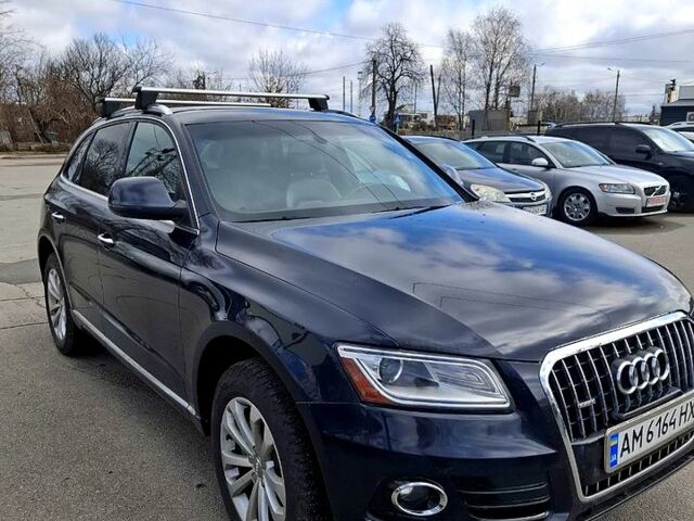 Синий Ауди Ку 5, объемом двигателя 2 л и пробегом 186 тыс. км за 18500 $, фото 1 на Automoto.ua