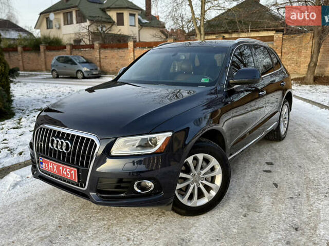 Синій Ауді Ку 5, об'ємом двигуна 2 л та пробігом 221 тис. км за 15950 $, фото 1 на Automoto.ua