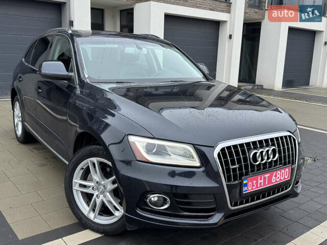 Синий Ауди Ку 5, объемом двигателя 2 л и пробегом 222 тыс. км за 14200 $, фото 1 на Automoto.ua