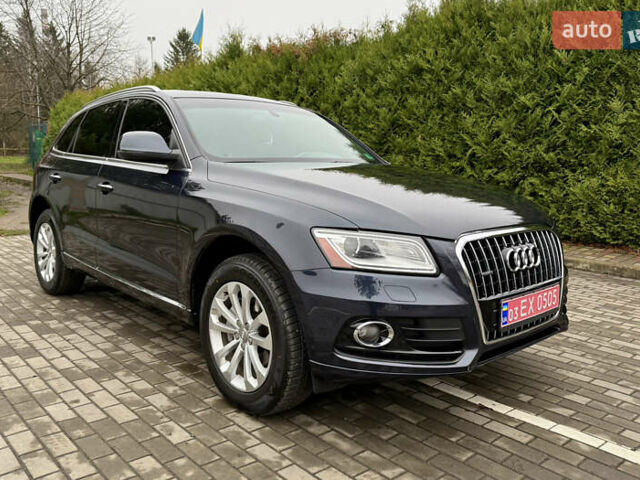 Синий Ауди Ку 5, объемом двигателя 2 л и пробегом 220 тыс. км за 15900 $, фото 1 на Automoto.ua