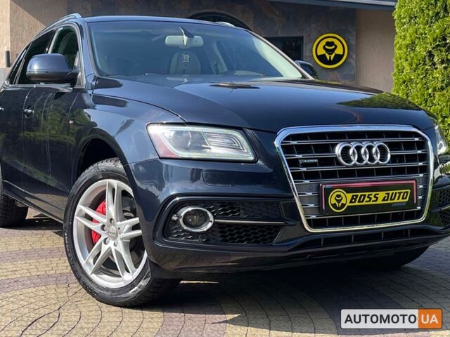 Синий Ауди Ку 5, объемом двигателя 3 л и пробегом 145 тыс. км за 14999 $, фото 1 на Automoto.ua