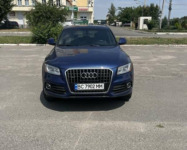 Ауді Ку 5 2015 у Києві на Automoto.ua Синій Ауді Ку 5, об'ємом двигуна 1.98 л та пробігом 142 тис. км за 19900 $, фото 1 на Automoto.ua