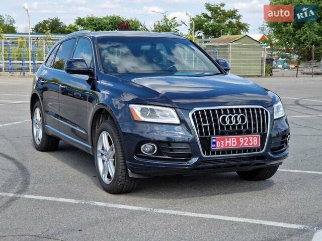 Синий Ауди Ку 5, объемом двигателя 2 л и пробегом 175 тыс. км за 17299 $, фото 1 на Automoto.ua