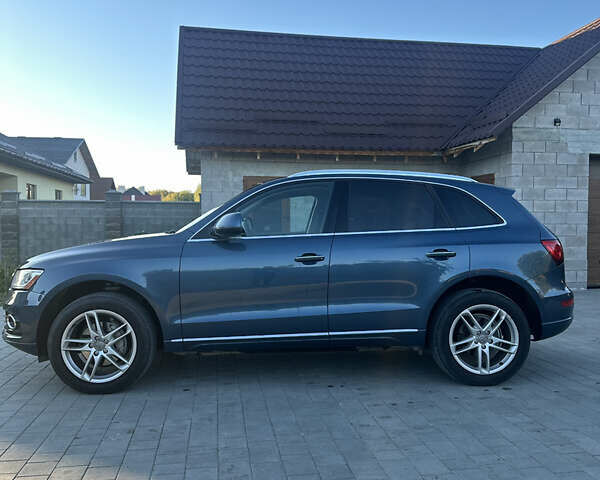 Синий Ауди Ку 5, объемом двигателя 2 л и пробегом 218 тыс. км за 13950 $, фото 1 на Automoto.ua