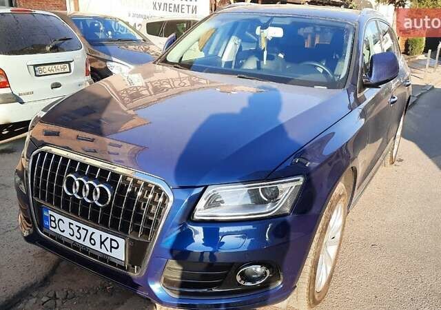 Ауди Ку 5 2015 в Львове на Automoto.ua Синий Ауди Ку 5, объемом двигателя 1.98 л и пробегом 130 тыс. км за 15650 $, фото 1 на Automoto.ua